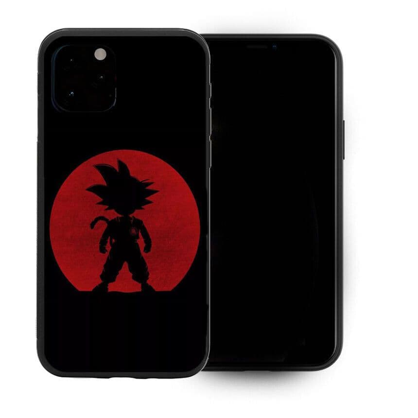 image-Suitable for iPhone15 anime Dragon Ball Goku mobile phone case