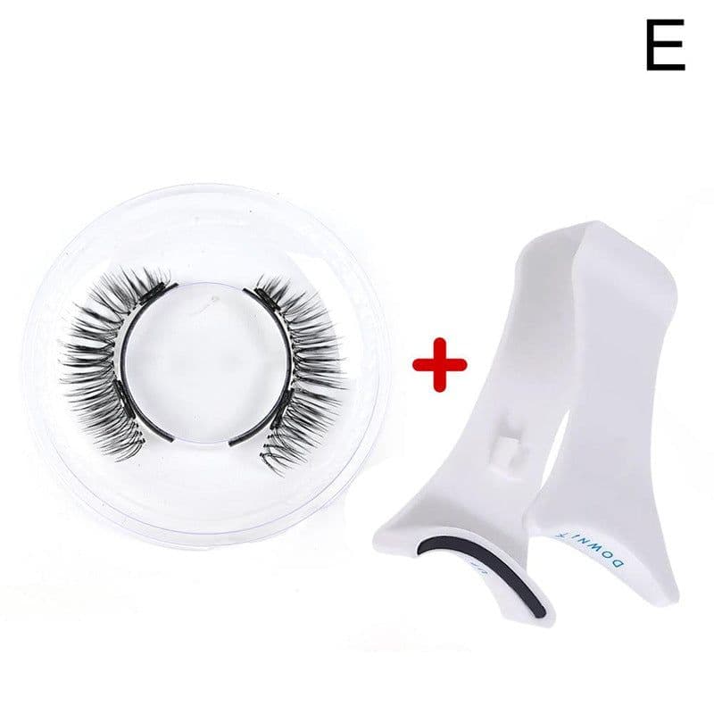 image-Magnetic False Eyelashes 6D Natural Long - Black