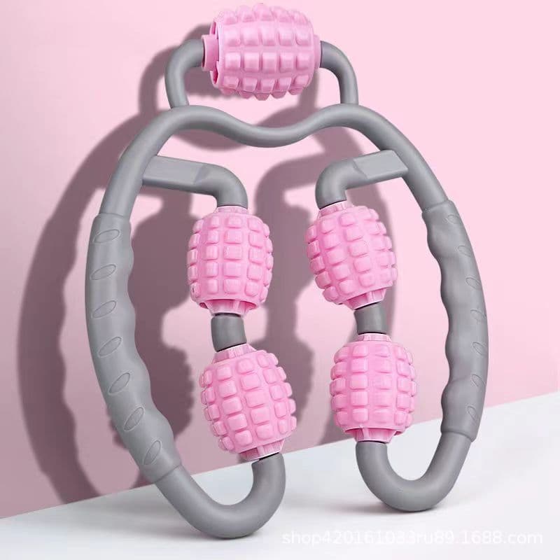 image-Roller Massager Muscle Relaxation Wheel - Green 12