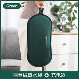 image-Han Zheng Rechargeable Hot Water Bag - 450W PVC, 1.5kg