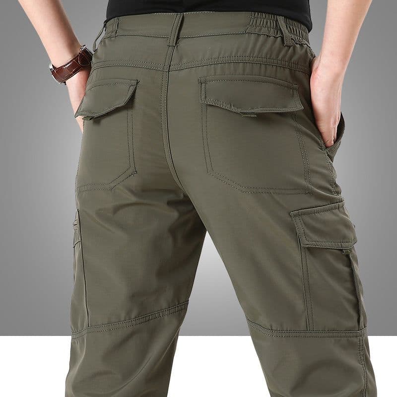 image-105 summer quick-drying trousers men's sports outdoor mountaineering trousers waterproof large size lightweight quick-drying trousers loose group