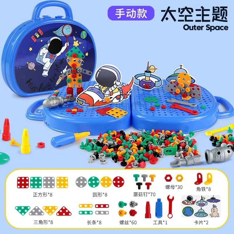 image-Beston Children's Electric Drill Toy - Educational