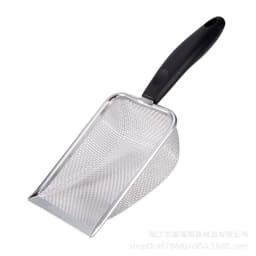 image-Stainless Steel Cat Shovel - Upgraded Handle, Pet Cleaning Tool, Beach Shovel, 6 Colors
