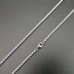 image-Hip Hop Titanium Steel Football Pendant Necklace - Gold Plated