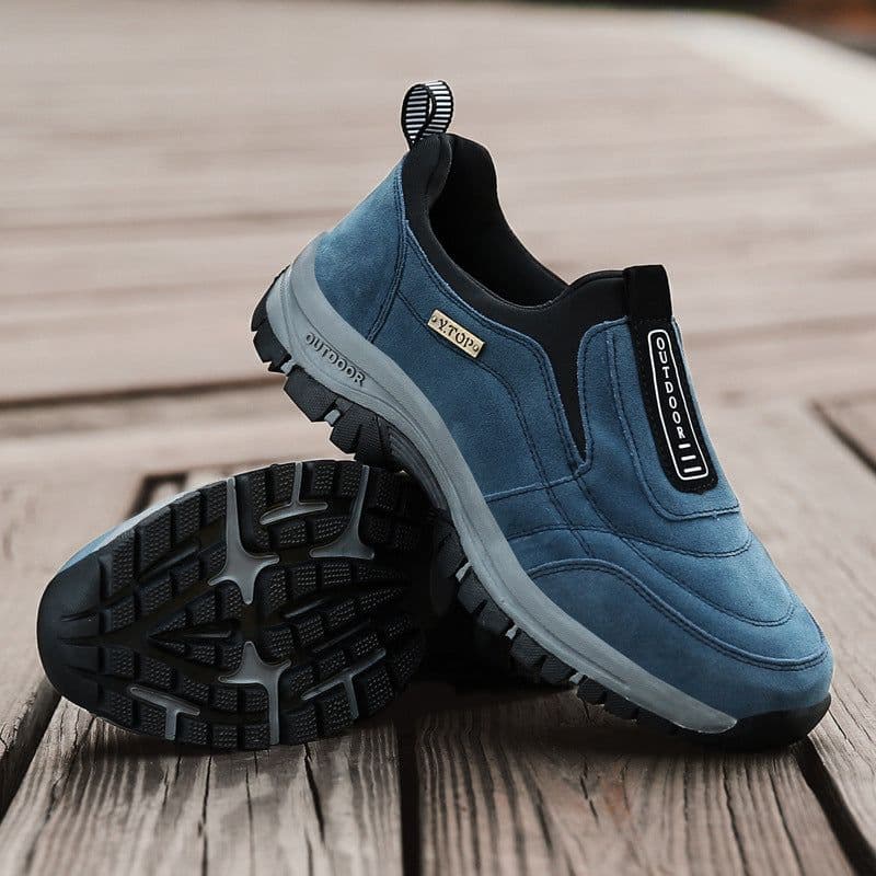 image-2021 new large size low top men's outdoor hiking shoes non-slip wear-resistant hiking shoes casual set of feet men's shoes