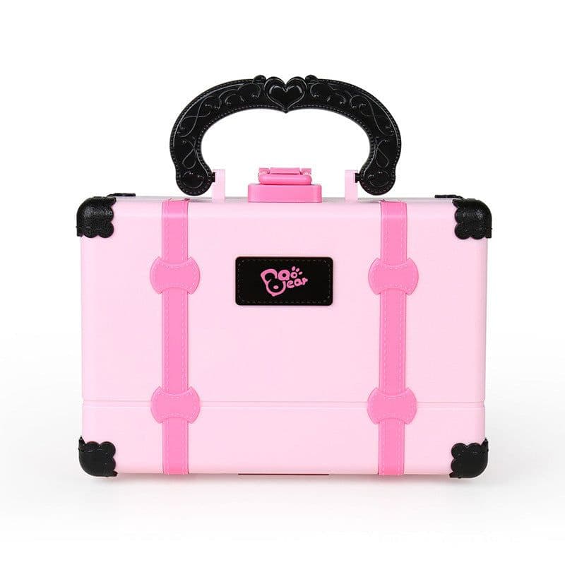 image-Kids Makeup Toy Suitcase - Princess Makeup Set for Girls 7-14 Years Old - Birthday Gift