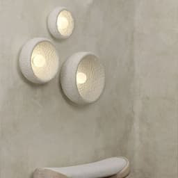 image-Japanese Wabi-Sabi Retro Wall Lamp Zen 32CM LED Resin