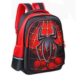 image-Sly Bird Cartoon School Bag - Red, Toddler Boy 3D Superman