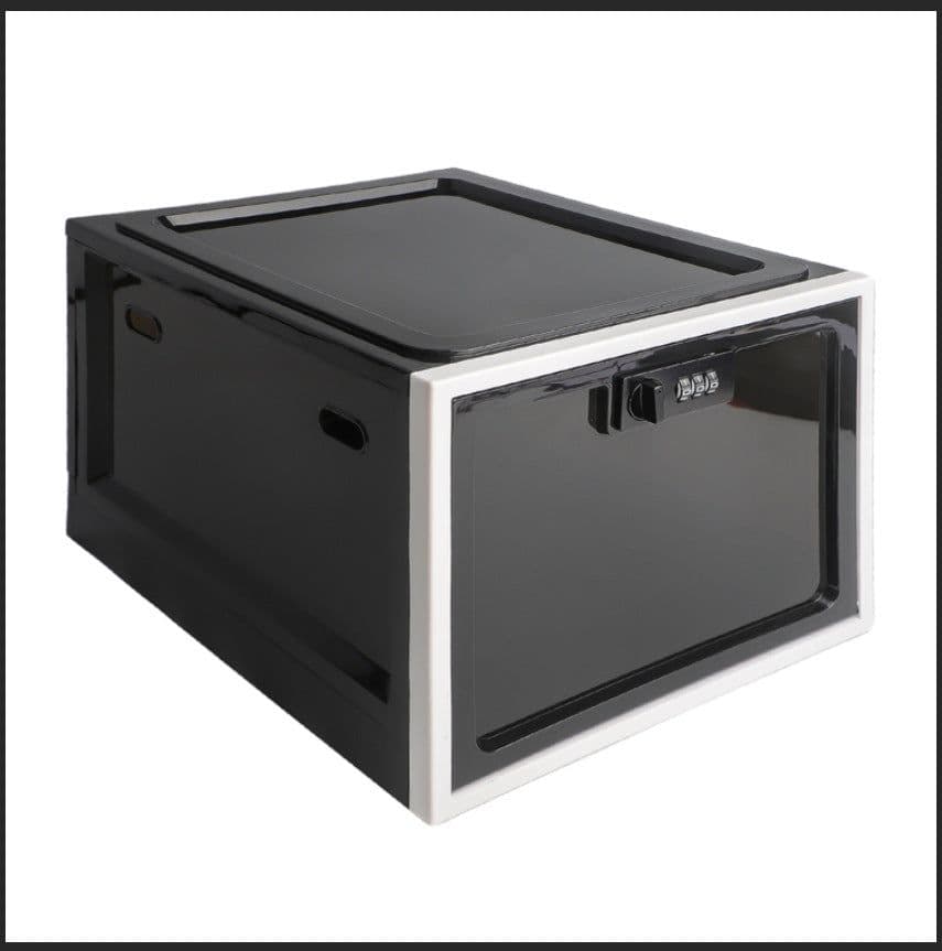 image-Transparent Storage Box with Password Lock