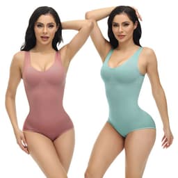 image-European and American one-piece corsets to control abdomen, lift buttocks, shape and shape women's postpartum waist underwear, elastic body corset