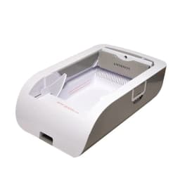 image-Source manufacturer fully automatic intelligent cat litter box semi-closed large electric excrement shovel machine plug-in rechargeable cat toilet