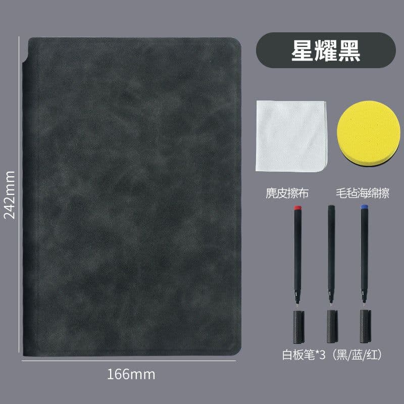 image-Erasable A5 Whiteboard Notebook - Double Sided