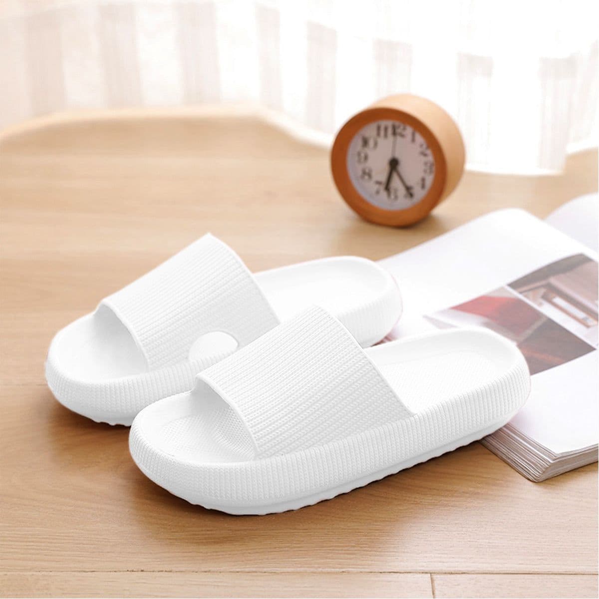 image-Coconut Princess EVA Slippers Women - White Size 46/47