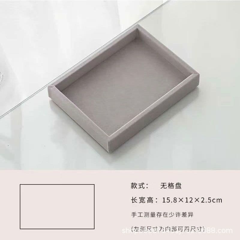 image-Jewelry Storage Tray - Desktop Organizer