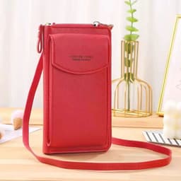 image-Fort Carpenter Mobile Phone Bag - Deep Pink PU