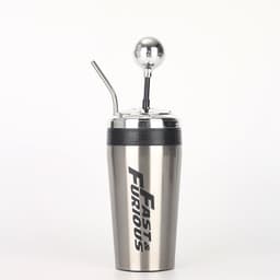 image-Factory direct supply 304 stainless steel thermos cup speed and passion gear cup vacuum double-layer large-capacity car cup
