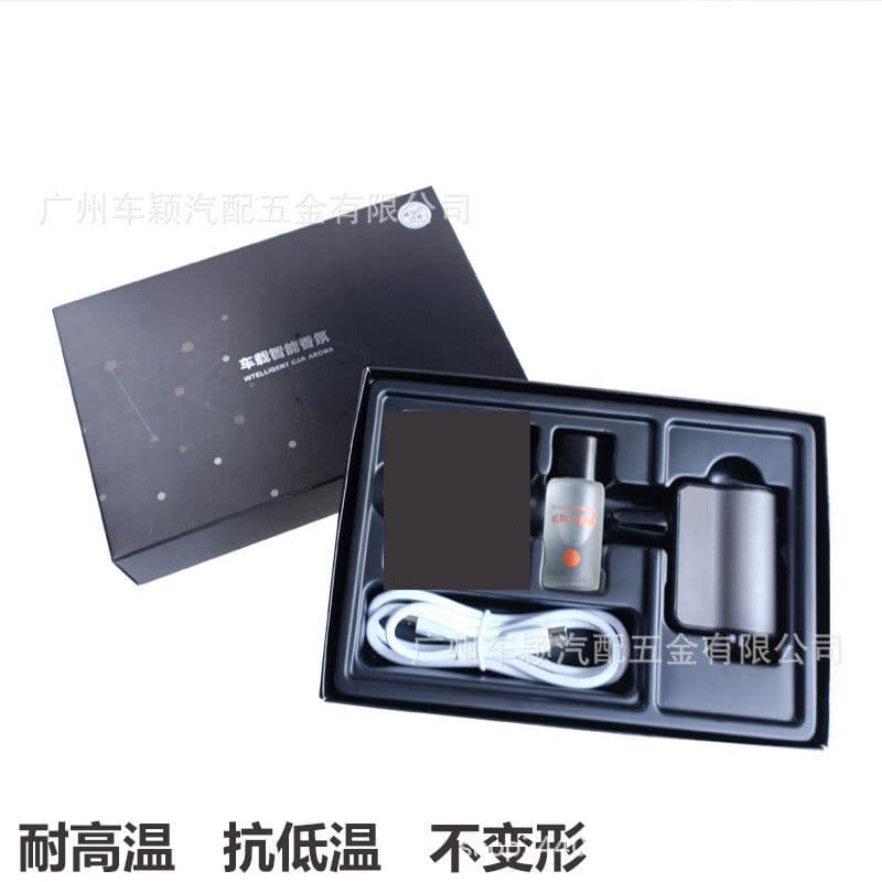 image-Smart Aromatherapy Diffuser for Car, Floral Scent, 10ML, Long-Lasting