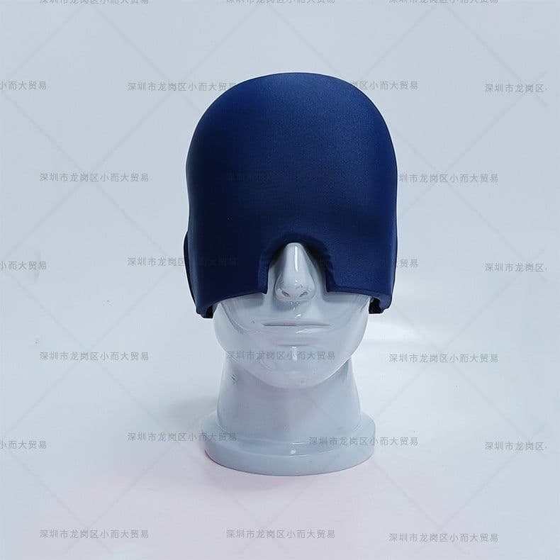 image-Ice Compress Headache Relief Cap - Gel Hot Cold Therapy