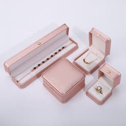 image-Crown PU Leather Jewelry Box