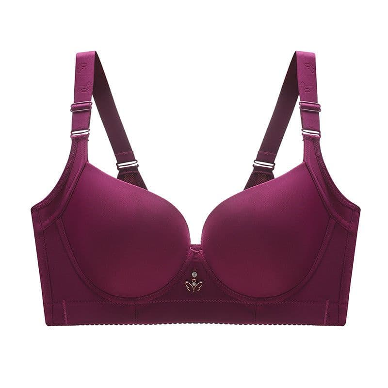 image-MENGSHAN Bra 48/110AB Deep Purple Nylon