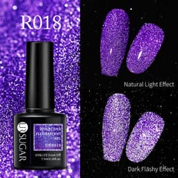image-Fluorescent Reflective Manicure Gel - UR 2022 Phototherapy Jelly 7.5ml