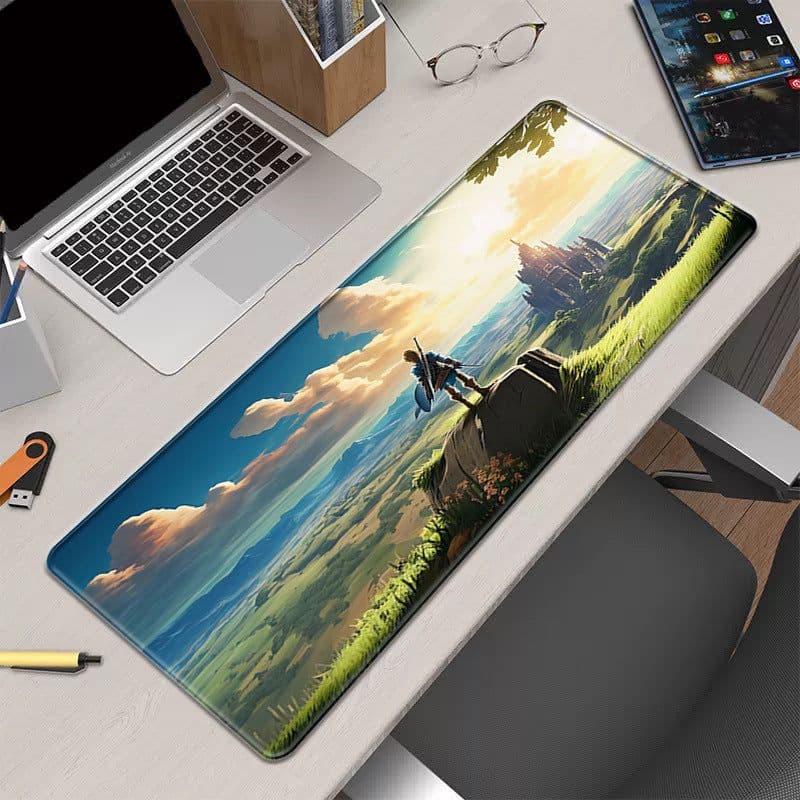 image-Dragon Ball Cartoon Mouse Pad - Natural Rubber - Anti-Slip Thickened Desk Mat