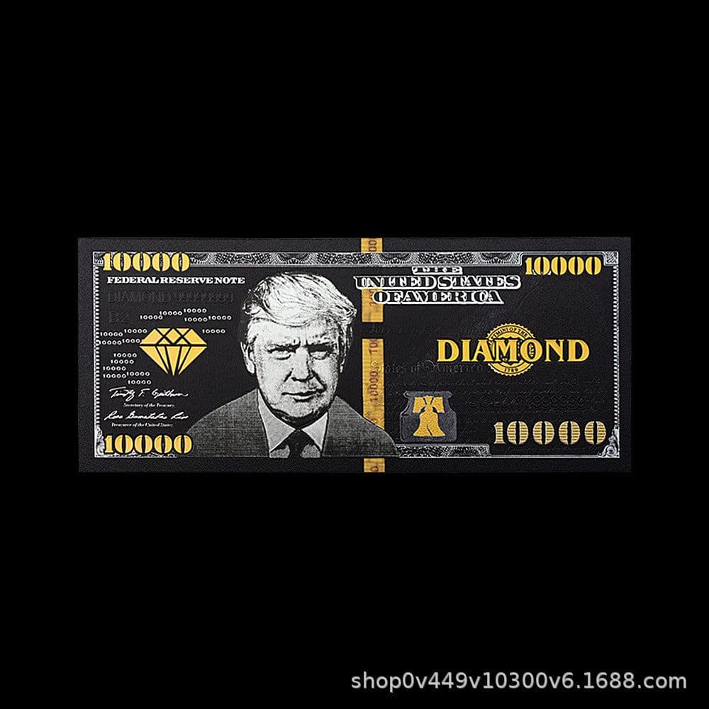 image-Trump Gold Foil Commemorative Card Set