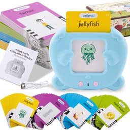 image-Cross-border Early Ed Flashcard Reader - Spanish, 112 Cards, Plastic
