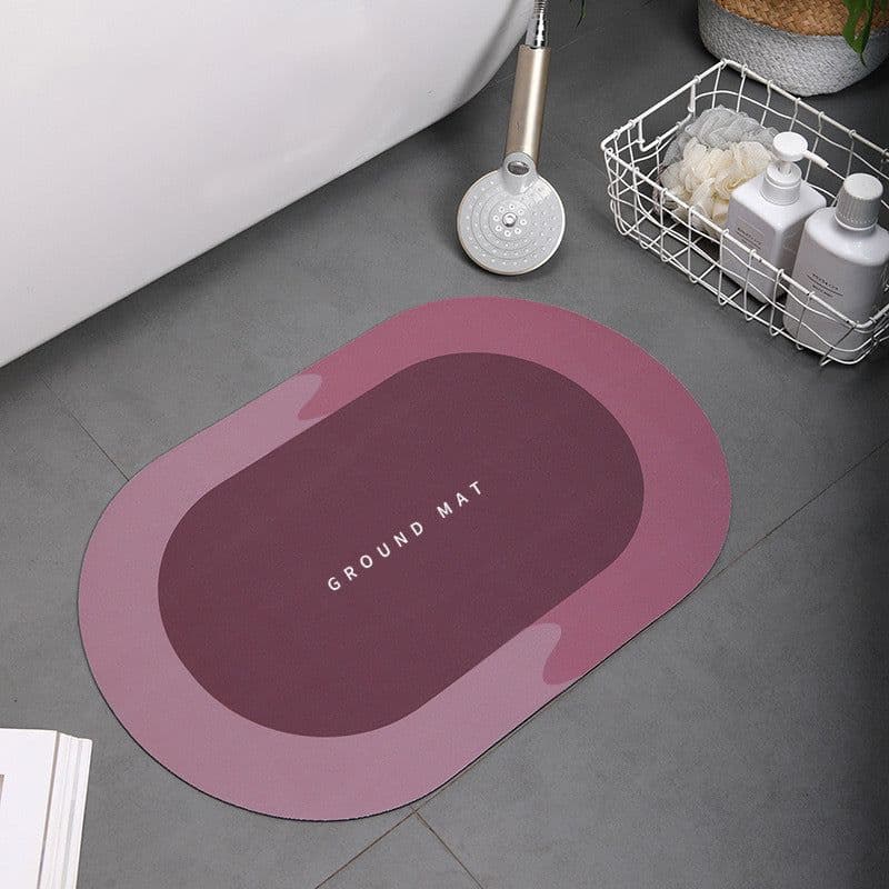 image-Diatom Mud Foot Pad - Silver 40x60cm Oval