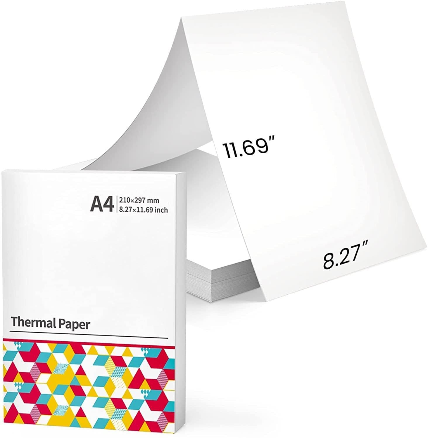 image-Phomemo M08F A4 Thermal Paper 200 Sheets