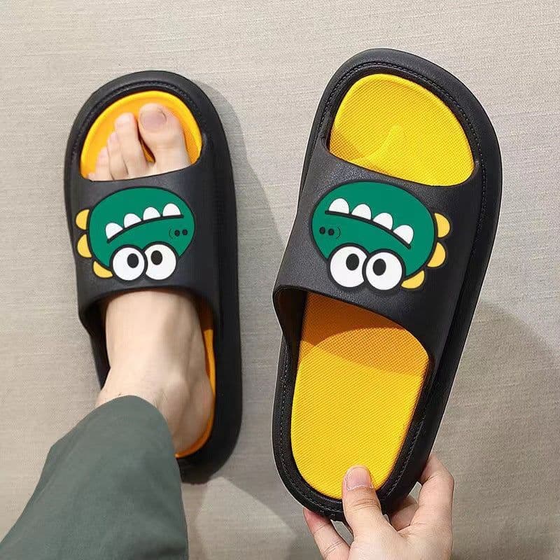 image-Guangdong Lisheng Cartoon Slippers - Unisex Summer Non-Slip Flip Flops 44-45