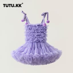 image-TUTU.KK Girls Tutu Dress - Suspenders Princess Skirt