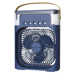 image-USB Desktop Fan - 5-Hole Spray Humidification Black