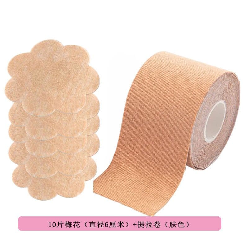 image-Invisible Elastic Breast Lift Stickers, 10cm*5m Nylon, Breathable
