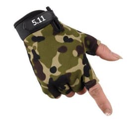 image-Zamulvi 511 Half-Finger Gloves - Black