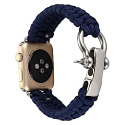 image-Apple Watch 7 Nylon Braided Strap - Camouflage Black