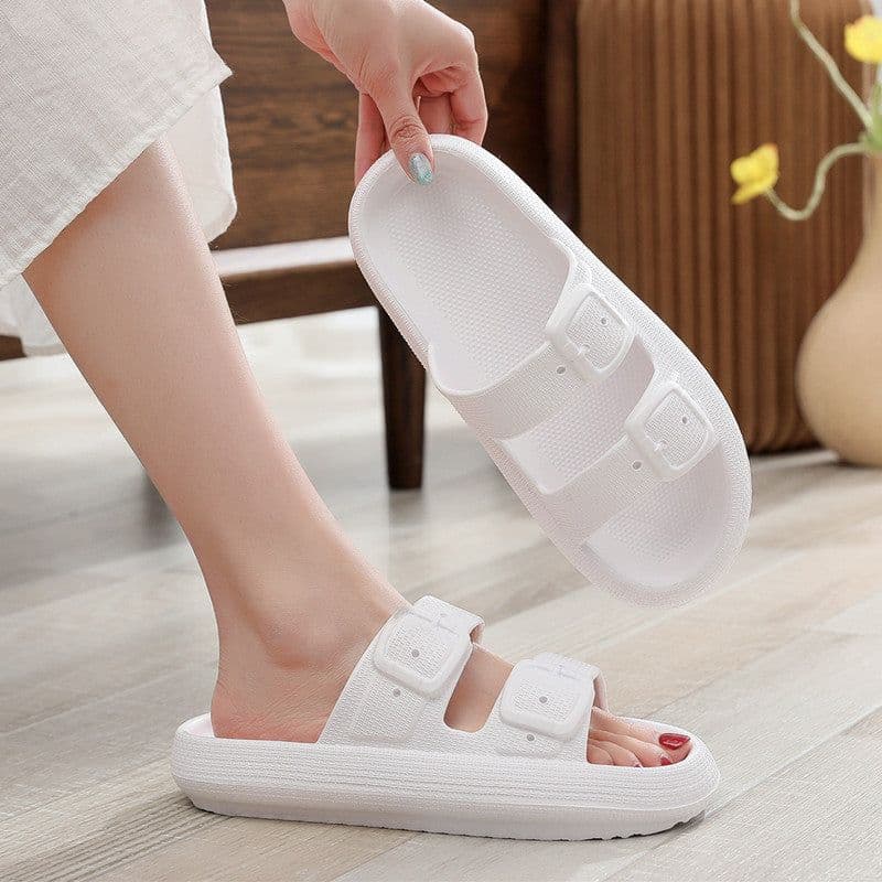 image-Beard Shushu Flip Flops - Pink 44/45 Couple EVA