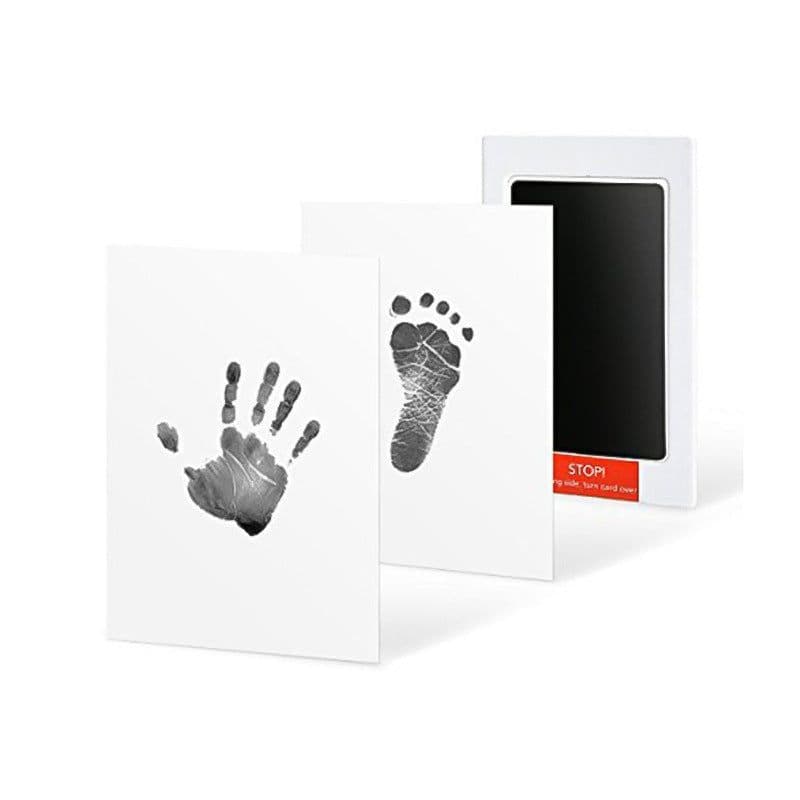 image-Cross-border special for baby footprints handprint touch skin inkless ink pad set newborn pet dog paw print souvenir