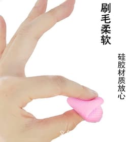 image-Pet Finger Toothbrush - Dog Cat Silicone