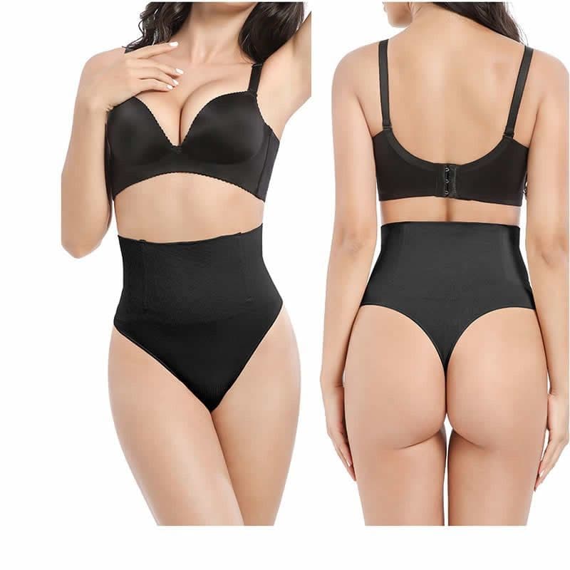 image-Sexy High-Waist Shaping Hip Pants - Joris Nylon XXL