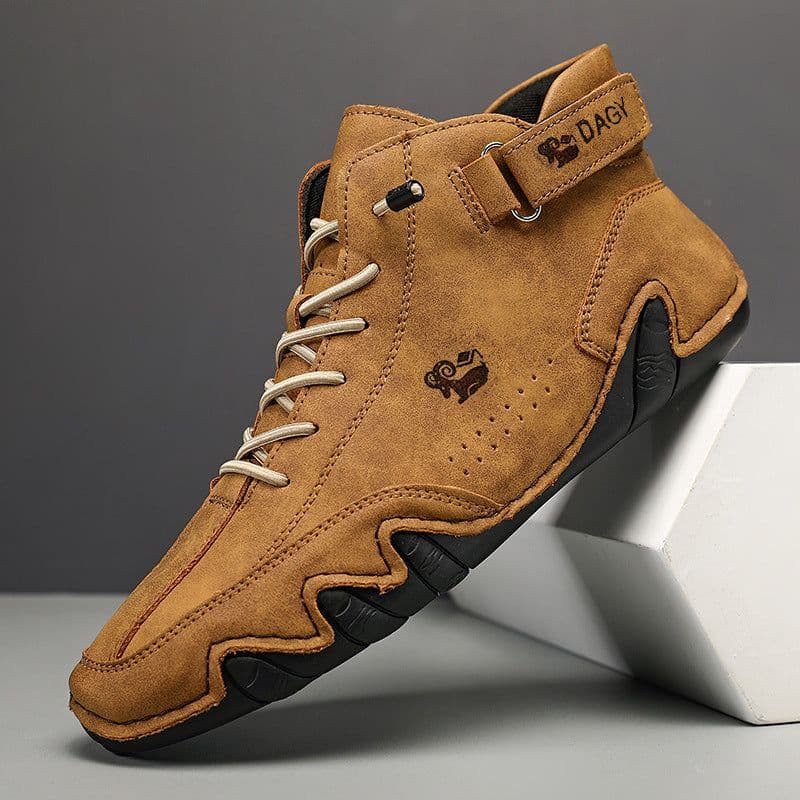 image-Explosive Didi Ram men's shoes high-top cotton shoes men's casual shoes winter plus velvet thickened shoes Martin boots men's models