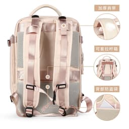 image-Shoulder outdoor travel bag female backpack female backpack boarding business trip travel bag brigade Li school bag computer bag
