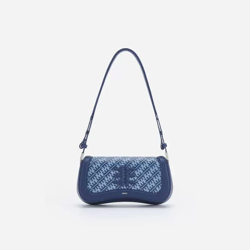 image-JW PEI Fei Joy Shoulder Bag - Denim Blue PU Crossbody