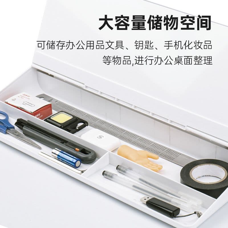 image-Computer Desktop Storage Glass Whiteboard