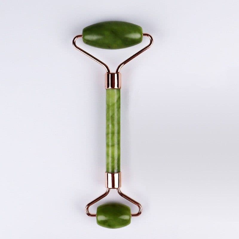 image-Hot Selling Pink Crystal Jade Roller Massage Set