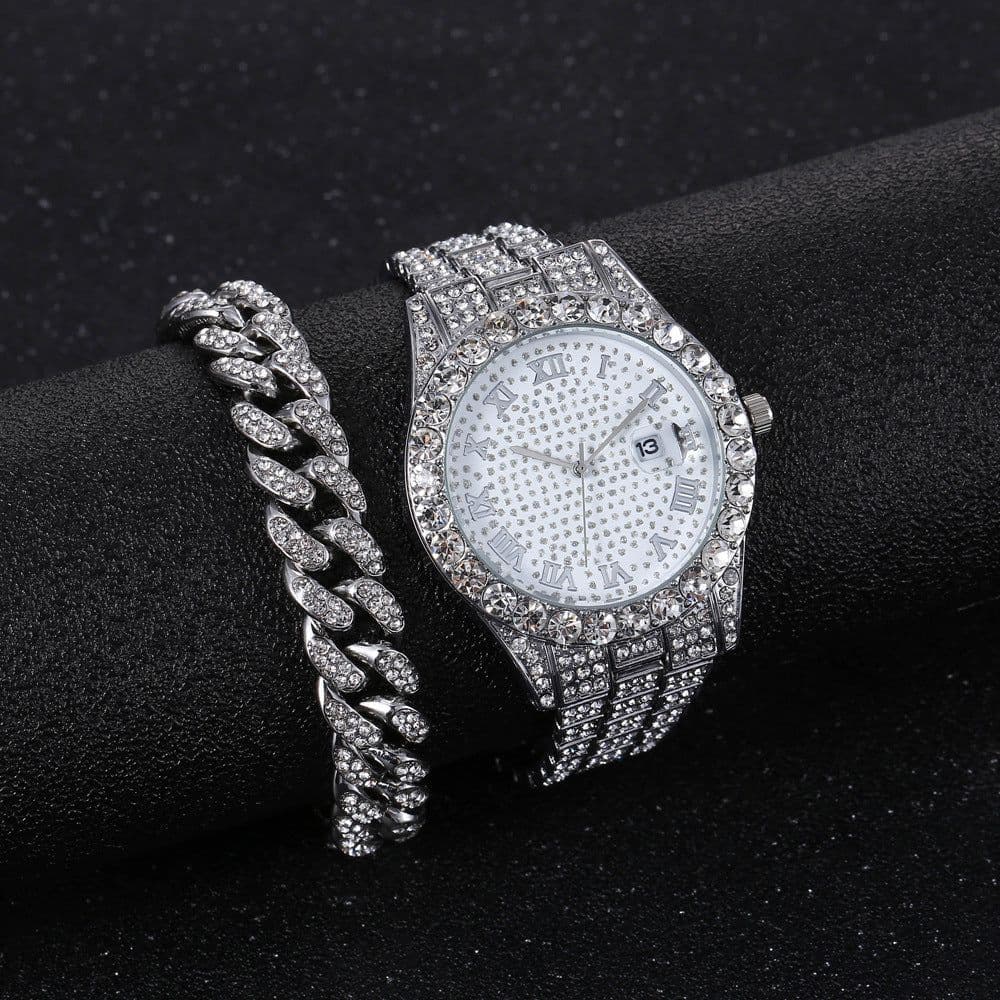 image-Taurus Pine Watch Bracelet Set - Gold 37mm