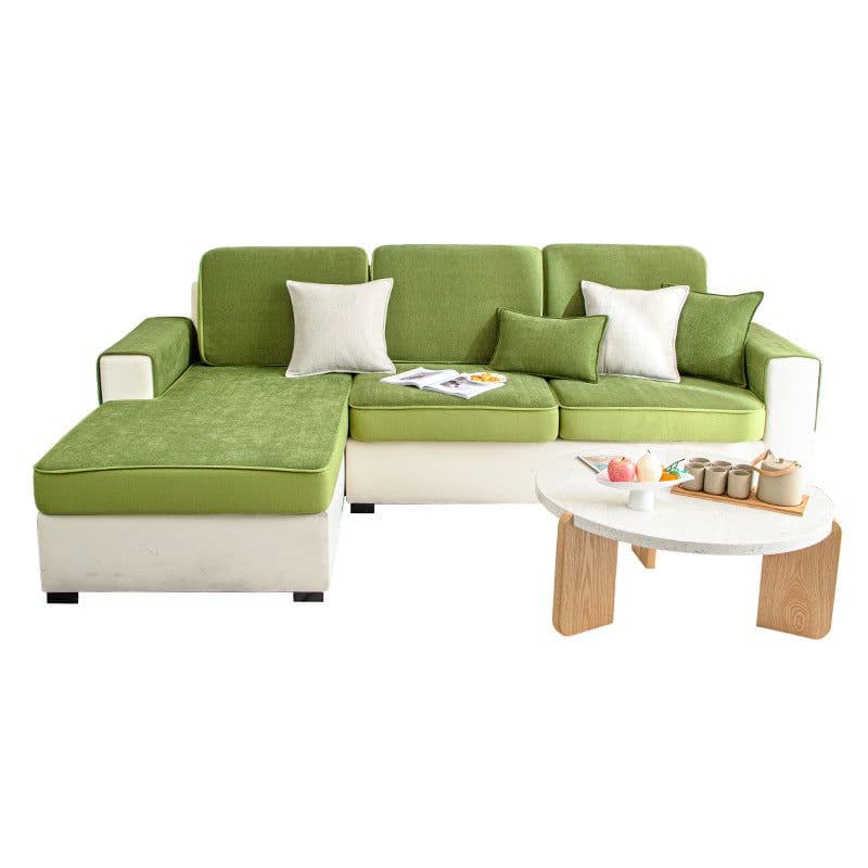image-Hongyuan Fashion Chenille Sofa Cover Yuxin-Harbor Blue Elastic All-Inclusive