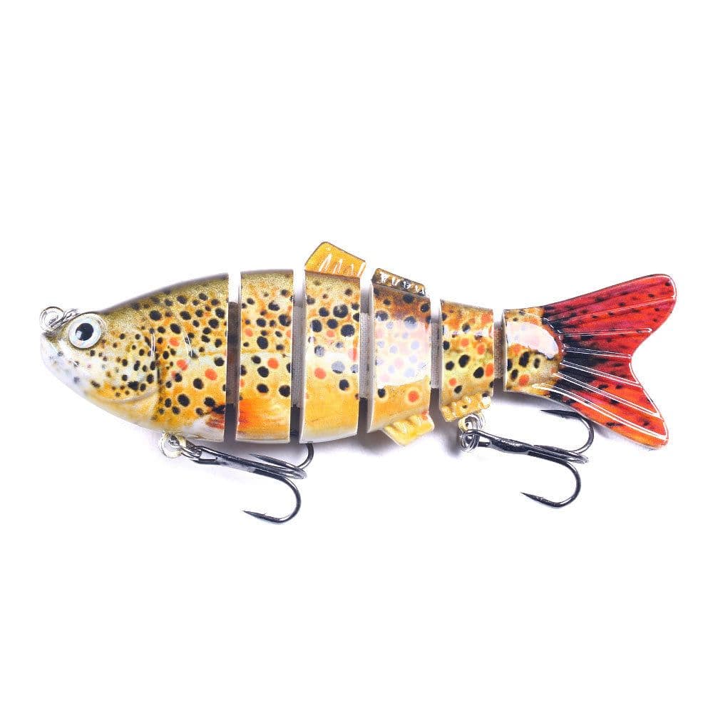 image-Hengjia 7 Section Bionic Fishing Bait - Freshwater/Sea