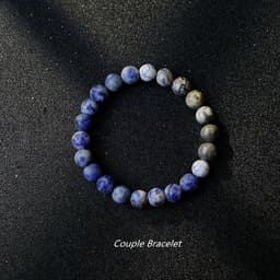 image-Couple Bracelet - Blue Stone Literary Retro Gift