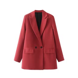 image-Women's Small Suit - Milky Apricot Polyester L Slim